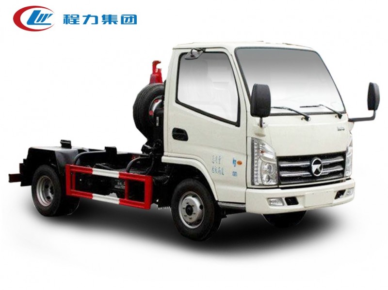 凱馬4方勾臂垃圾車(chē)（藍(lán)牌）